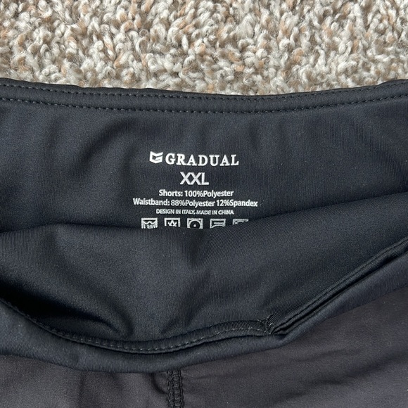 G Gradual Women's Running Shorts with Mesh Liner 3" - Picture 9 of 9